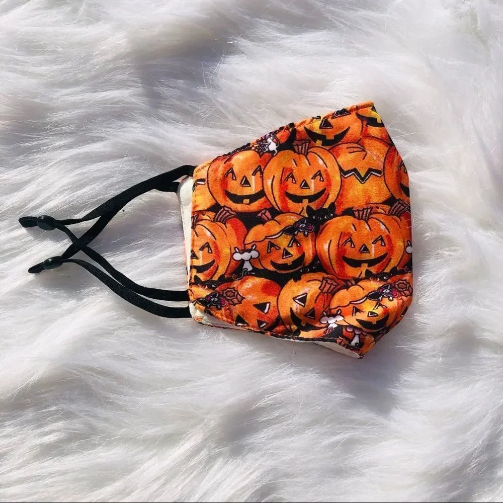 Brand New Halloween Face Mask For‎ ADULTS Scary  Fashion Washable Face Cover